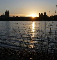 Nach Feierabend wieder in den Rheinpark