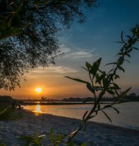 Sonnenuntergang in Playa de Rodenkirchen